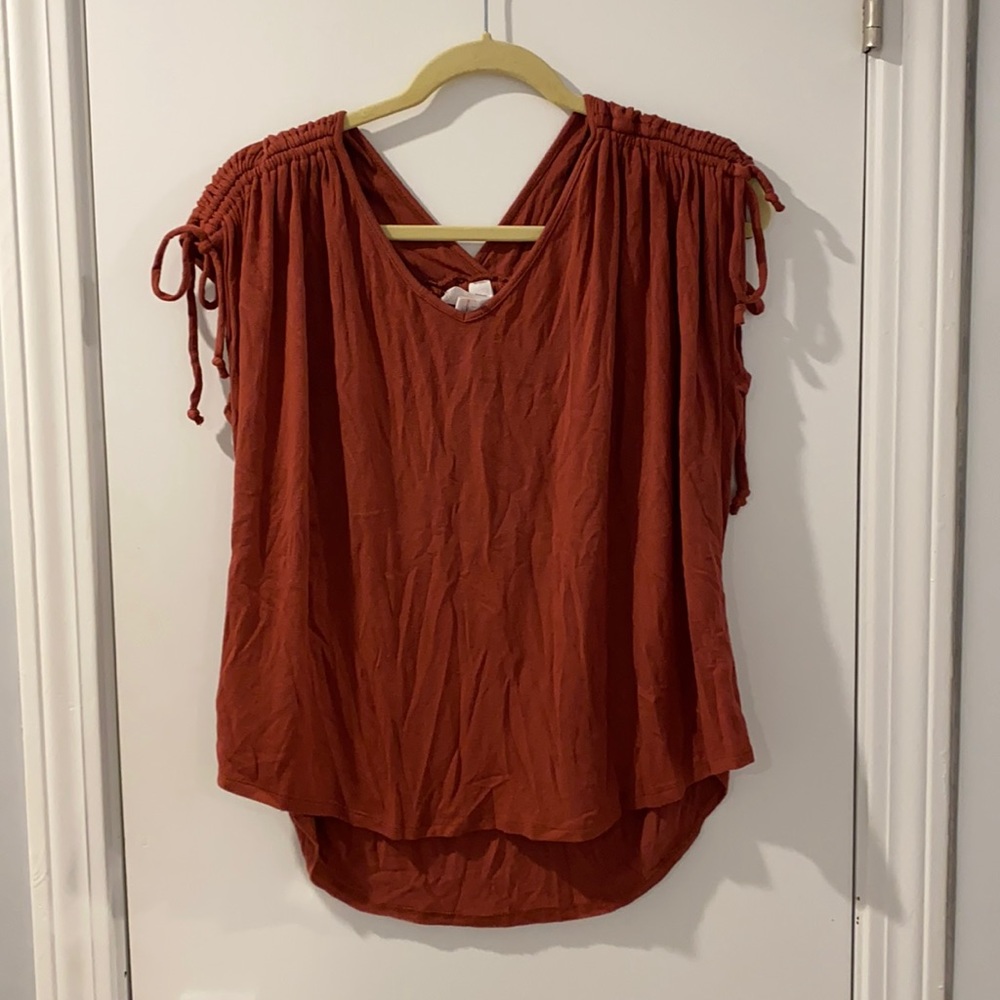 Akari Burnt Orange Top